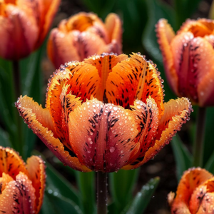 Тюльпан Литл Джем купить по цене от 199р. в интернет-магазине «Посадика» с доставкой почтой в в Нерехтае и по всей России – [изображение №1].